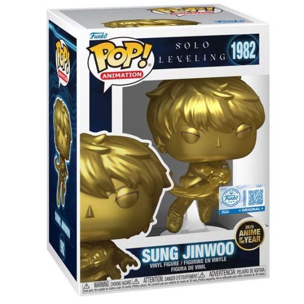 POP! Animation: Sung Jinwoo (Gold) (Solo Leveling) Special Edition POP-1982