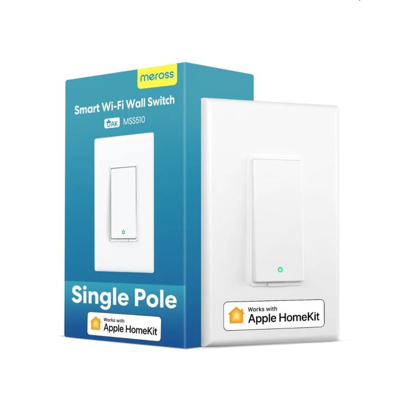 Smart Wi-Fi Wall Switch 1 Gang 1 way Touch Button Neutral Wire Required MSS510HKEU