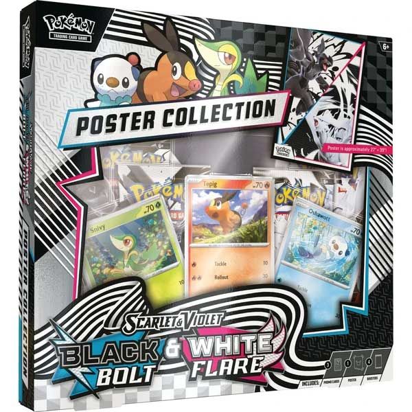 Kartová hra Pokémon TCG: Scarlet & Violet Bolt & White Flare Unova Poster Collection (Pokémon) Kartová hra Pokémon TCG: Scarlet & Violet Bolt & White Flare Unova Poster Collection (Pokémon)