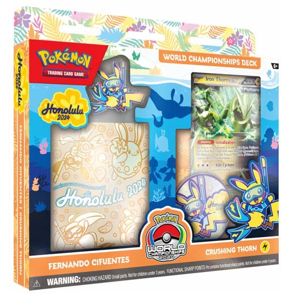 Kartová hra Pokémon TCG World Championships Deck 2024 (Fernando Cifuentes) Thorns Ex (Pokémon) Kartová hra Pokémon TCG World Championships Deck 2024 (Fernando Cifuentes) Thorns Ex (Pokémon)