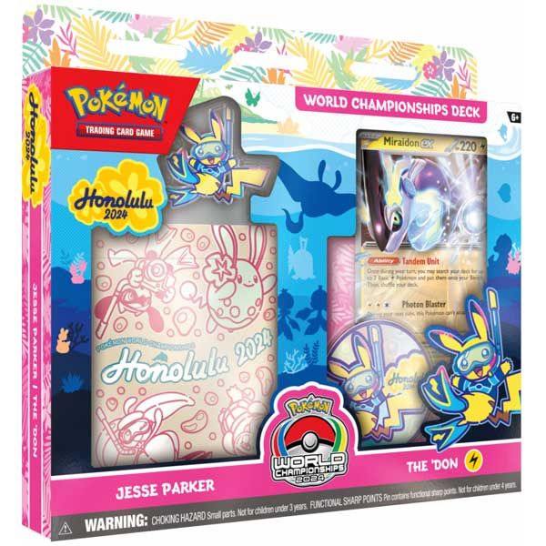 Kartová hra Pokémon TCG World Championships Deck 2024 (Jesse Parker) Miraidon Ex (Pokémon) Kartová hra Pokémon TCG World Championships Deck 2024 (Jesse Parker) Miraidon Ex (Pokémon)
