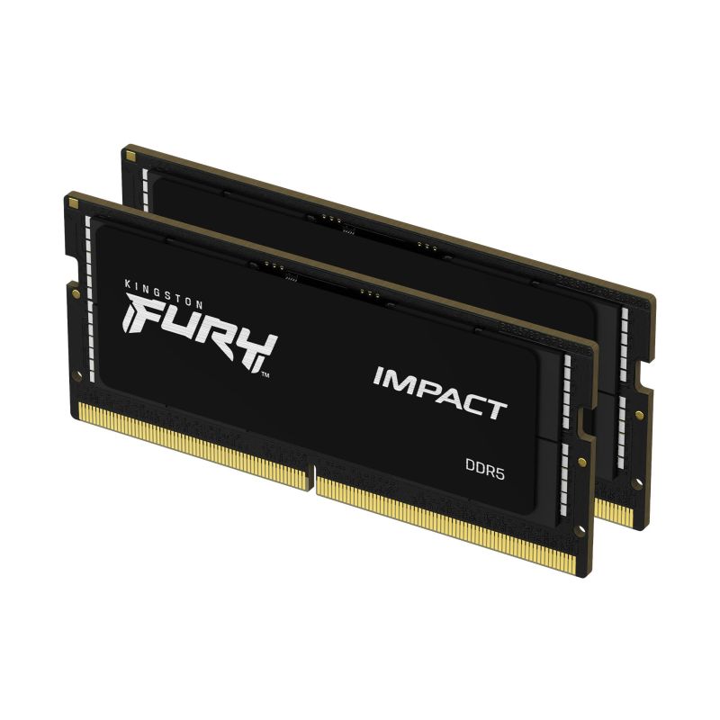 Kingston 64GB (2x32GB) DDR5 5600MT/s CL40 FURY Impact Black PnP