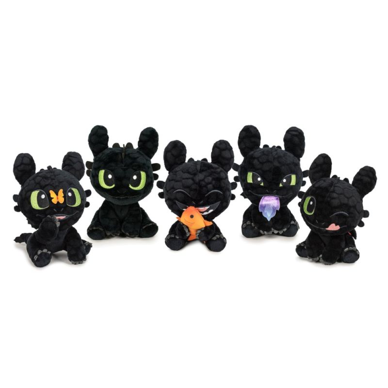 Plyšák Toothless (To Train Your Dragon) 20 cm (náhodný výber)