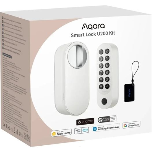 Aqara Smart Home Smart Zámok U200 Kit EL-D02D-W