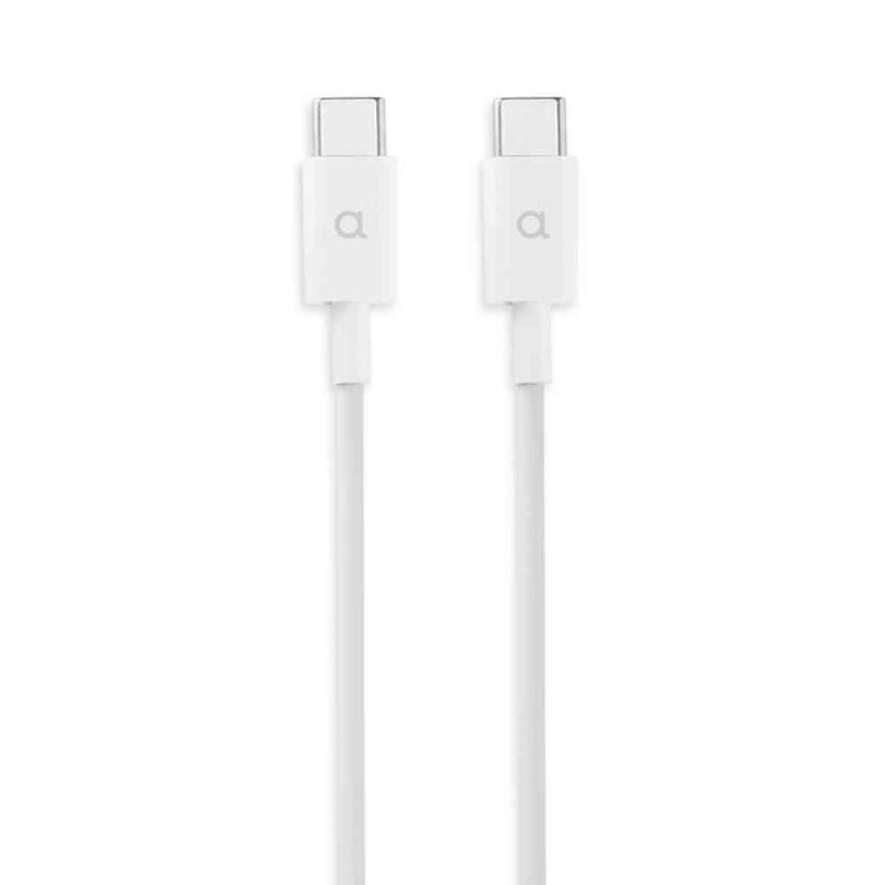 Aiino - USB-C to USB-C cable (1 metre) - White AICBC2