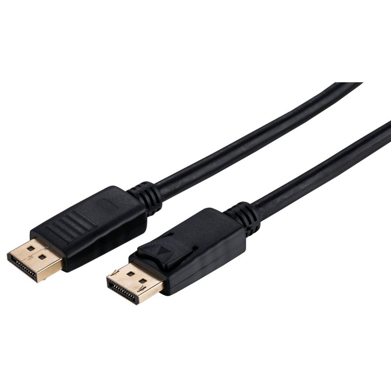 Kábel C-TECH DisplayPort 1.2, 4K@60Hz, MM, 1m CB-DP12-1