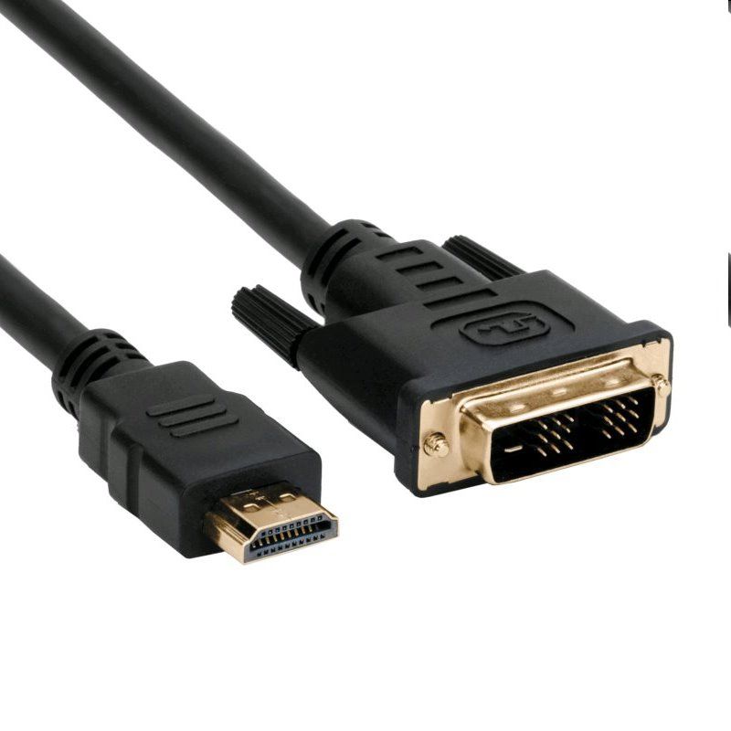 Kábel C-TECH HDMI-DVI, MM, 1,8m CB-HDMI-DVI-18