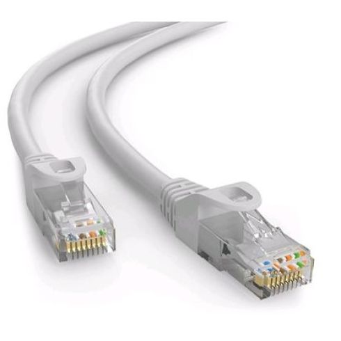 Kábel C-TECH patchcord Cat6e, UTP, šedý, 0,5m CB-PP6-05
