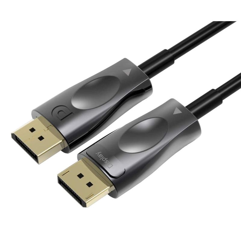 PremiumCord Optický DisplayPort 1.4 kabel MM, pozlátené konekt. 30m kport6-30