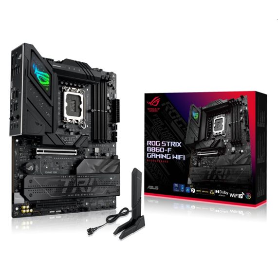 ASUS ROG STRIX B860-F GAMING WIFI, Intel B860, LGA1851, 4xDDR5, ATX 90MB1JG0-M0EAY0
