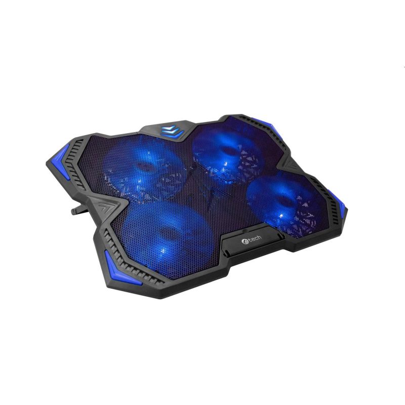 Chladiaca podložka C-TECH Zefyros (GCP-01B), casual gaming, 17,3
