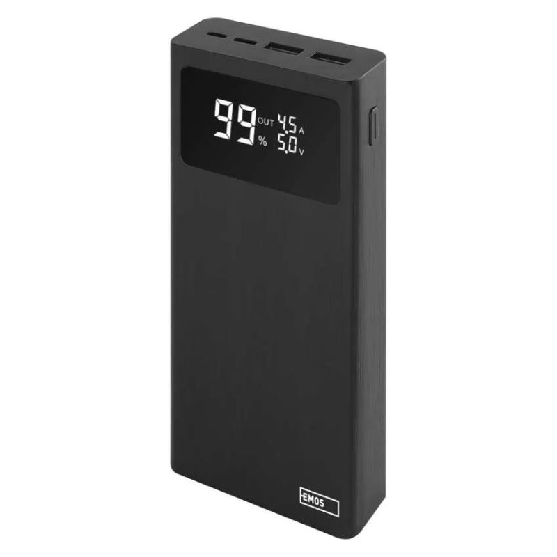 EMOS POWERBANK BetaQ 20, 20000mAh, 22,5 W, čierny B0532B