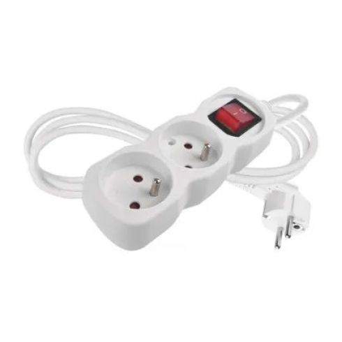 EMOS Predlzovaci kabel 16A (2zás. + vypínač) 1,4M P12114