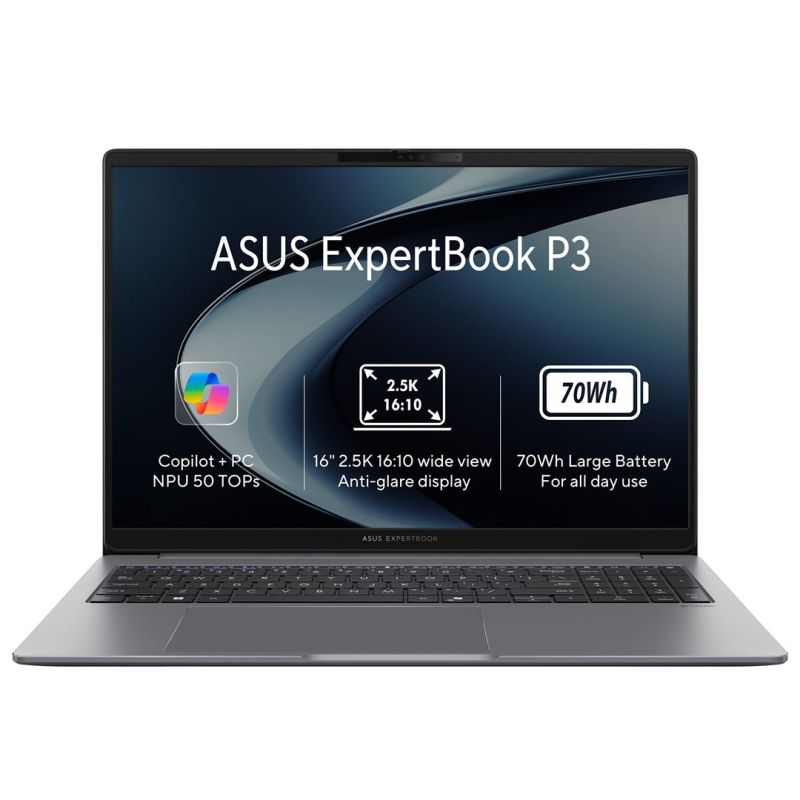 ASUS ExpertBook i5-1240P/16GB/512GB SSD/16" WUXGA/IPS/WIN11/Black