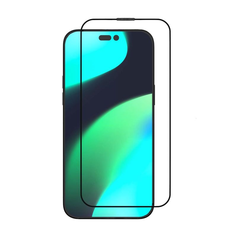 Devia ochranné sklo Star Series pre iPhone 14 Pro - Black Frame 6938595370021