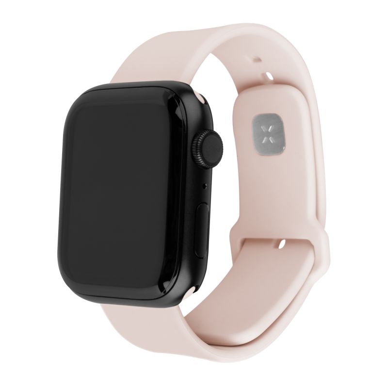 FIXED Silicone Sporty Strap pre Apple Watch 414038 mm, ružový FIXSST2-436-PI