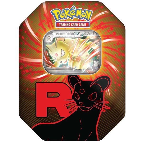 Kartová hra Pokémon TCG: Team Rocket Tin Persian ex (Pokémon) Kartová hra Pokémon TCG: Team Rocket Tin Persian ex (Pokémon)
