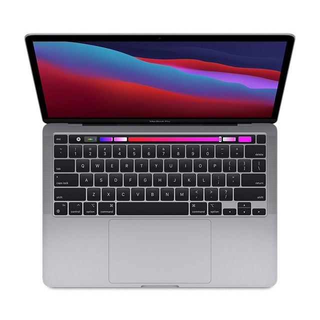 MacBook Pro 13" Apple M1 8C CPU 8C GPU 8GB 256GB kozmická sivá SK *Použitý s DPH - Trieda B*