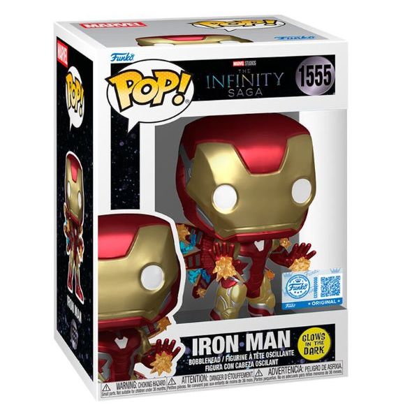 POP! The Infinity Saga: Iron Man (Marvel) Special Edition (Glows in the Dark) POP-1555