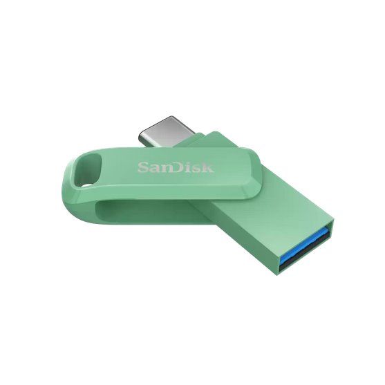 SanDisk Ultra Dual Drive Go 128GB USB Type-C Absinthe Green SDDDC3-128G-G46AG