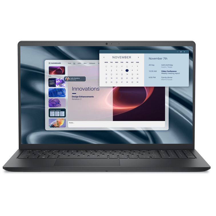 Dell Pro 15 Essential PV15255 Ryzen 3 7320U8GB512GB15" FHDIrCamFpr3 Cell65WWLANW11Pro3Y PS PV15255-R3