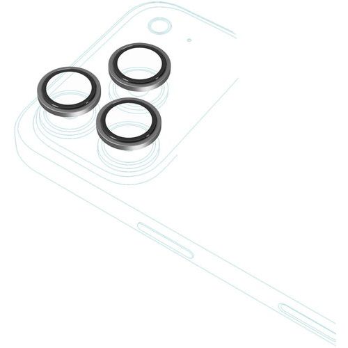 iStores by Epico Aluminium Lens Protectors Číry obraz iPhone 17 Pro17 Pro Max - strieborná 94112152100002
