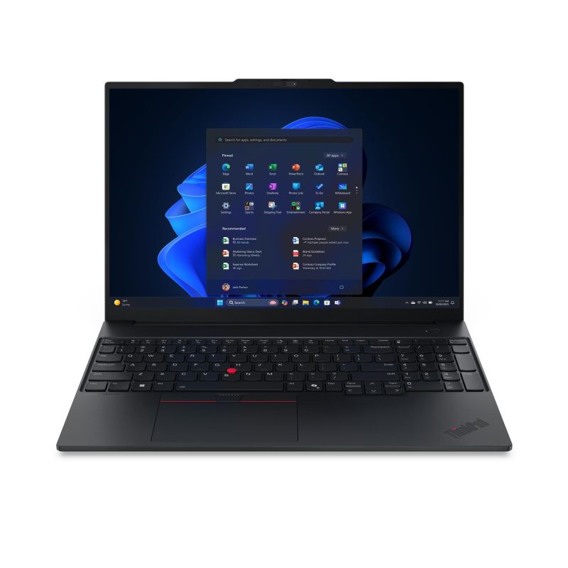 Lenovo ThinkPad E16 Gen3 Intel Core5 210H 16GB 512GB-SSD 16"WUXGA IPS AG IntelGraphics Win11Pro Black 21TF0035CK