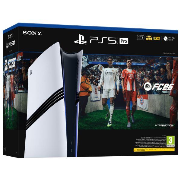 PlayStation 5 Pro 2TB (EA Sports FC 26 Bundle) PlayStation 5 Pro 2TB (EA Sports FC 26 Bundle)