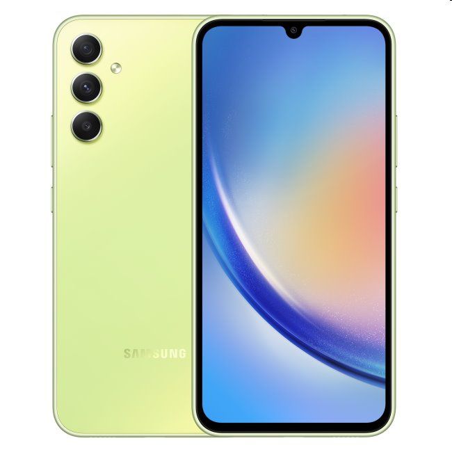 Samsung Galaxy A34 5G 6/128 GB Awesome Lime *Použitý s DPH – Trieda B* Samsung Galaxy A34 5G 6/128 GB Awesome Lime *Použitý s DPH – Trieda B*