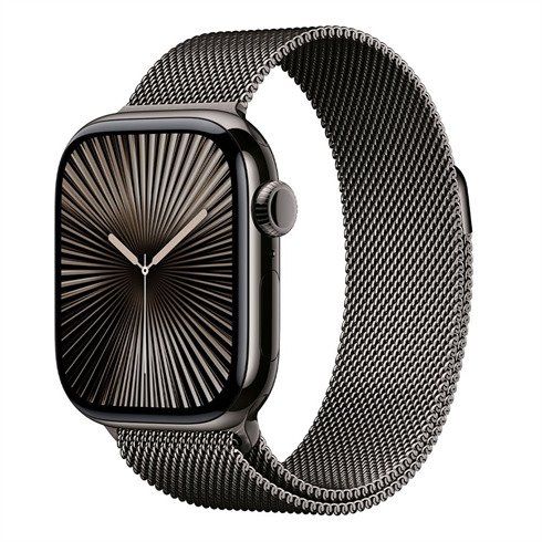 Apple Watch Series 10 GPS + Cellular 46mm Slate Titanium Case with Slate Milanese Loop - SM *Vystavený* 3N653ZA