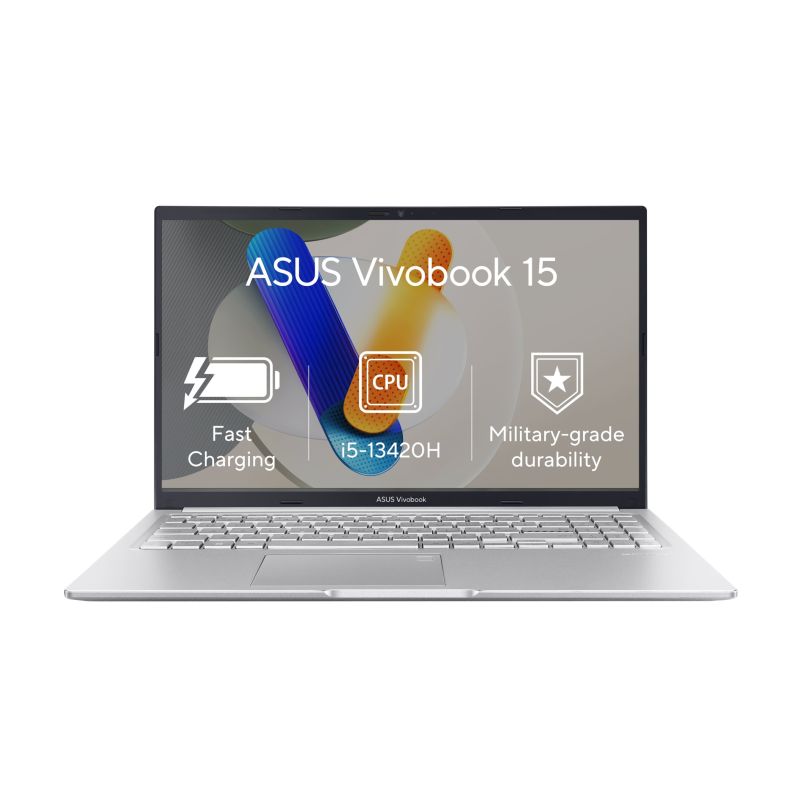 ASUS Vivobook 15i5-13420H16GB512GB SSDIntel UHD15,6 " FHDWin11HomeSilver X1502VA-BQ1364W