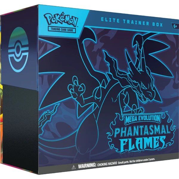 Kartová hra Pokémon TCG: Mega Evolution Phantasmal Flames Elite Trainer Box (Pokémon) 196214124813