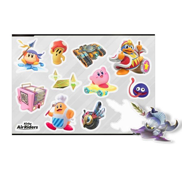 Darček - Kirby Air Riders sticker sheet