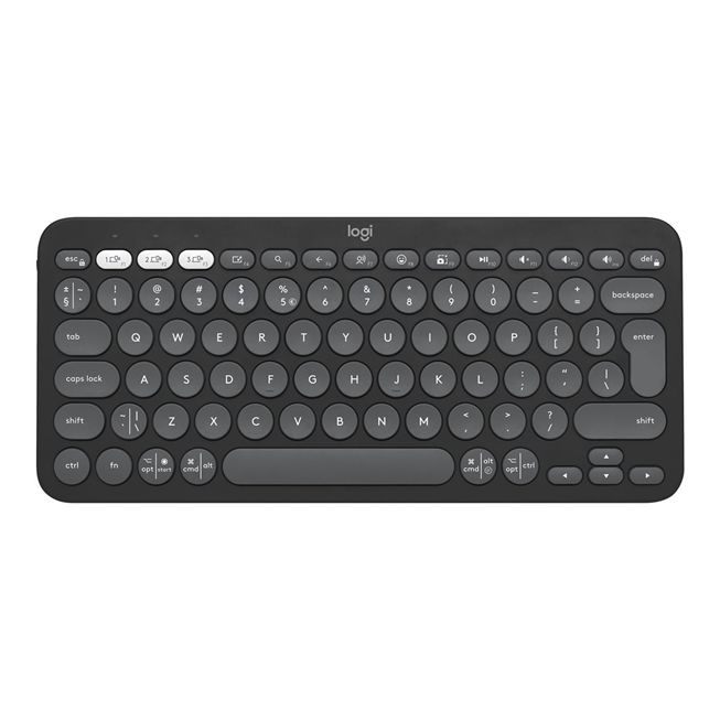 Logitech K380s Pebble Keys 2 - Bluetooth klávesnica - grafitová - US 920-011851