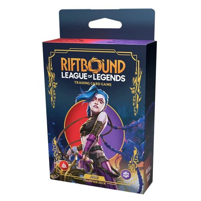 Riftbound League of Legends TCG Origins Champion Deck Jinx 810155273262