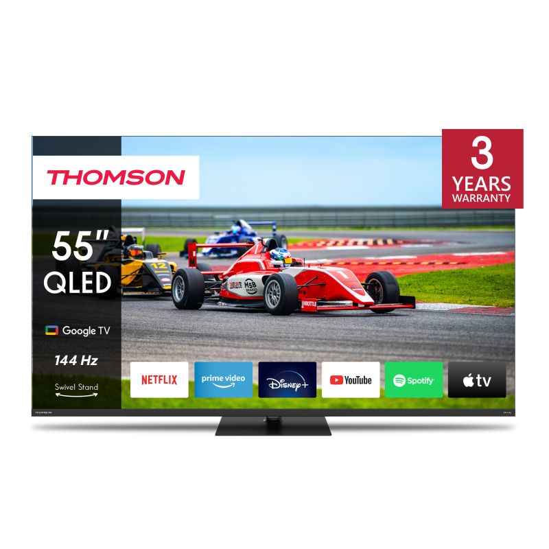 Thomson 55QG7C14 - Google TV 55" QLED Pro, 4K - poškodený obal 55QG7C14