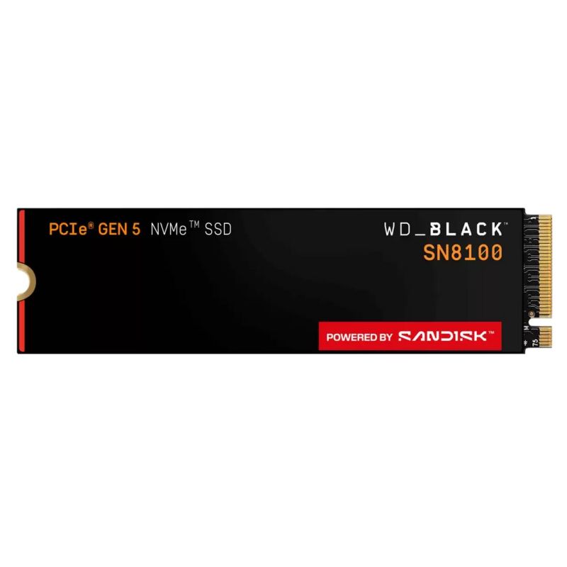 WD Black SN8100 SSD 4TB M.2 NVMe Gen5 14900/14000 MBps