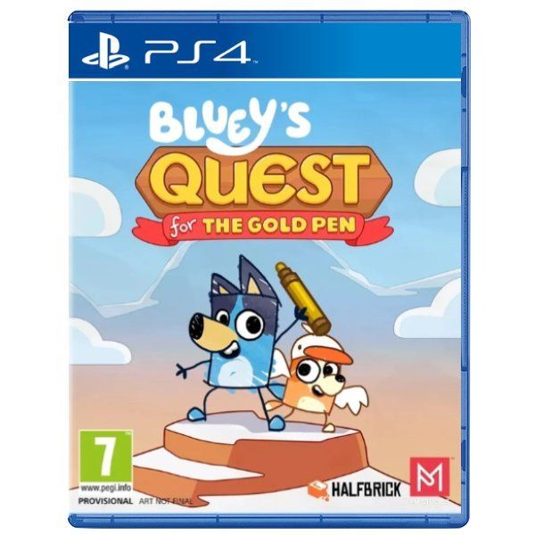 Bluey’s Quests for the Gold Pen PS4