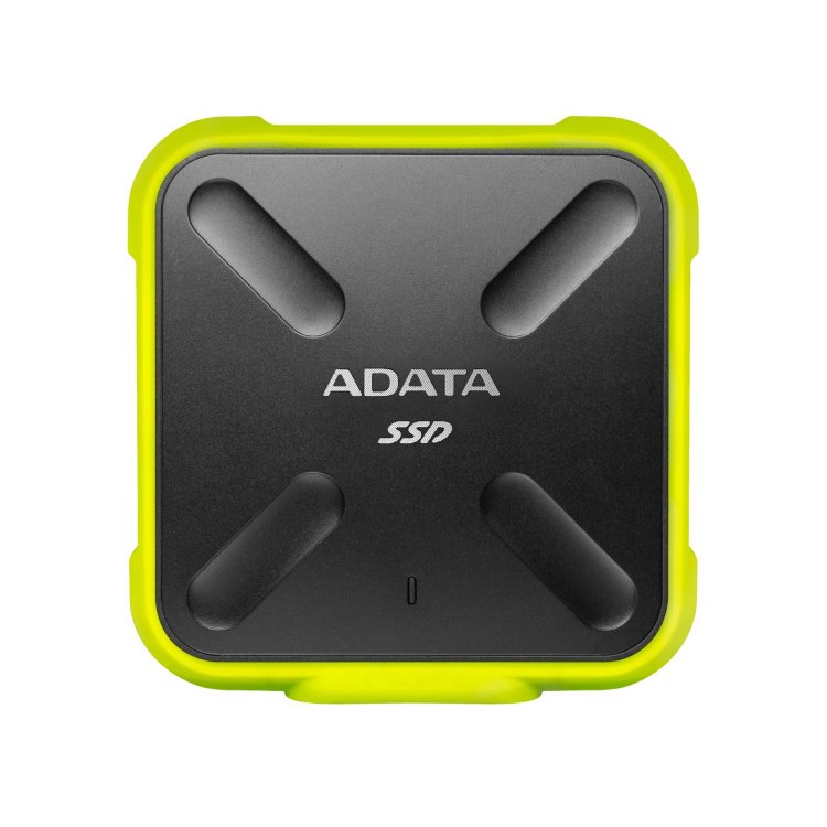 A-Data SSD SD700, 512GB, USB 3.2 - rýchlosť 440/430 MB/s (ASD700-512GU31-CYL), Yellow