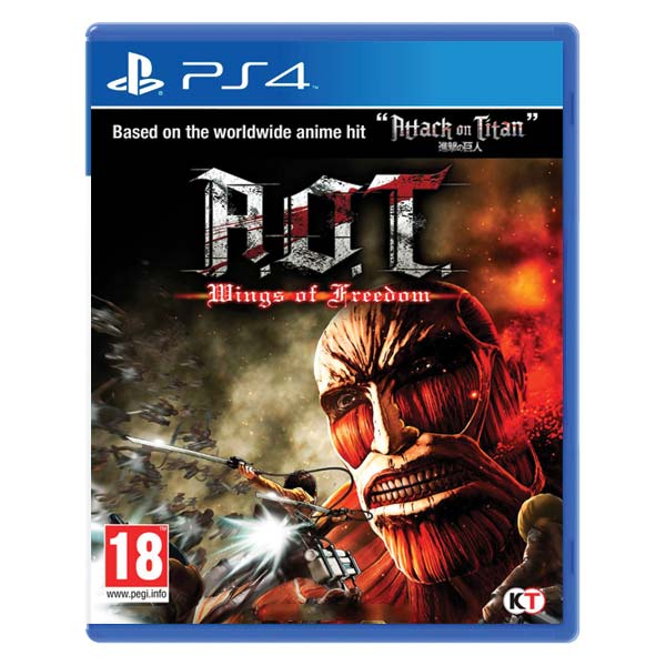 A.o.T.: Wings of Freedom [PS4] - BAZÁR (použitý tovar)