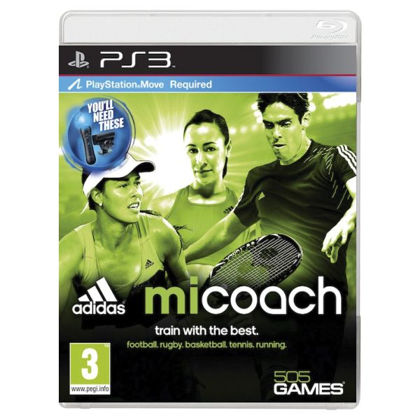 Adidas miCoach [PS3] - BAZÁR (použitý tovar)