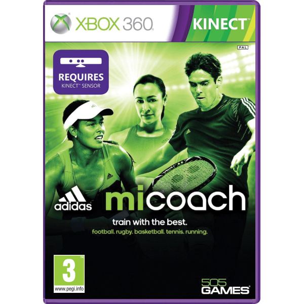 Adidas miCoach [XBOX 360] - BAZÁR (použitý tovar)