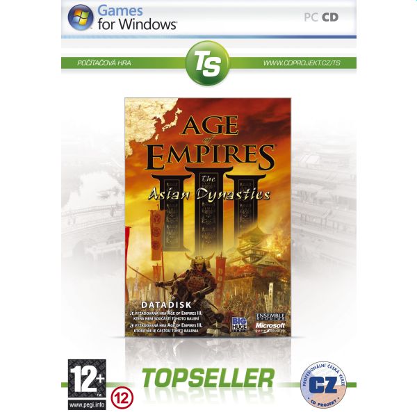 Age of Empires 3: The Asian Dynasties CZ (TopSeller)