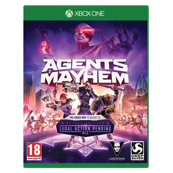 Agents of Mayhem [XBOX ONE] - BAZÁR (použitý tovar)