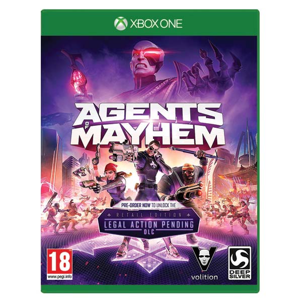 Agents of Mayhem [XBOX ONE] - BAZÁR (použitý tovar) vykup