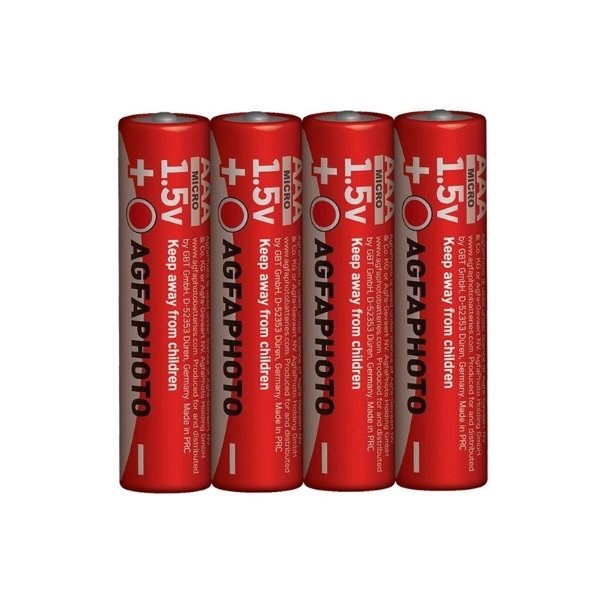 Darček - AgfaPhoto zinková batéria AAA, 4ks v cene 1,90 €