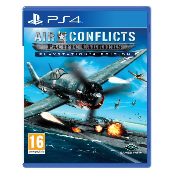 Air Conflicts: Pacific Carriers (PlayStation 4 Edition) [PS4] - BAZÁR (použitý tovar)