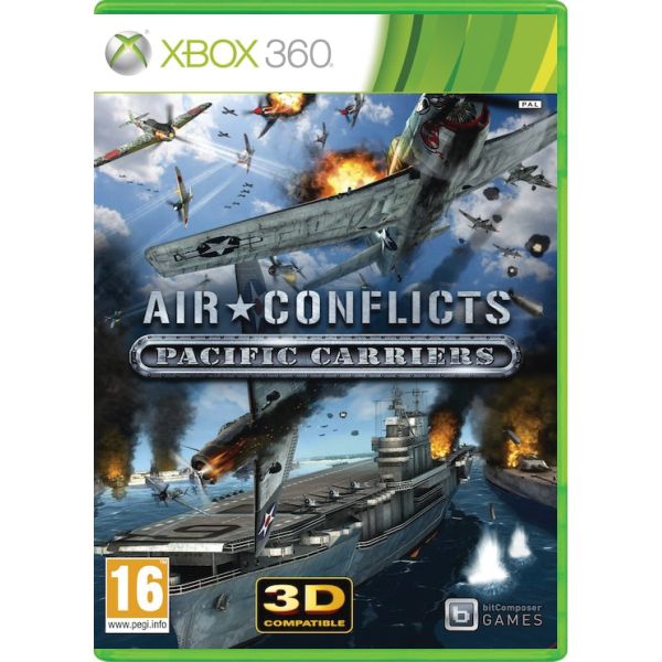 Air Conflicts: Pacific Carriers [XBOX 360] - BAZÁR (použitý tovar)