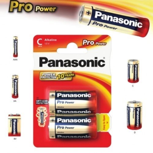 Alkalická batéria typ D(LR20), Panasonic Pro Power, 2 kusy 54351039