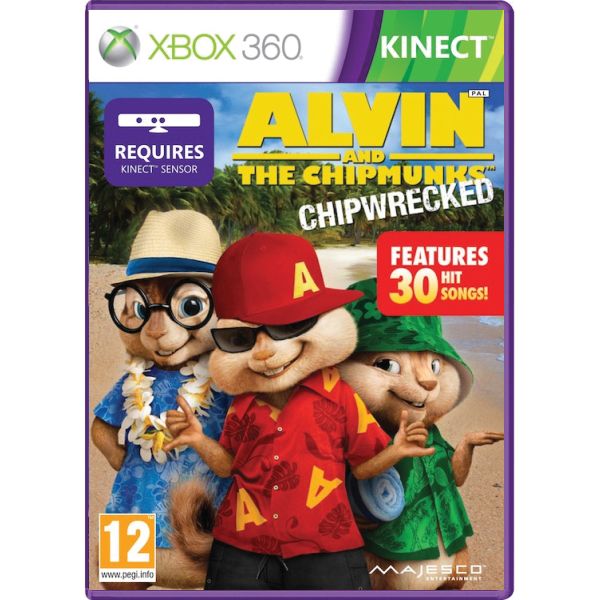 Alvin and the Chipmunks: Chipwrecked [XBOX 360] - BAZÁR (použitý tovar)